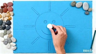 Pemula-Tutorial Kolase Kerikil DIY yang Ramah: Membuat Dekorasi Rumah Lucu de...